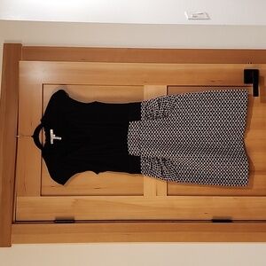 Maxandcleo Black and White Dress